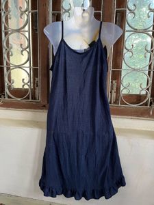 Length-37,,Minnie Mouse Denim Dress
