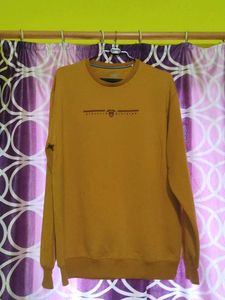 Mustard Pullover Sweatshirt