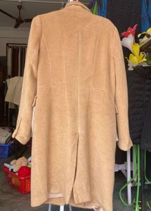Classic Camel Wool Blend Coat