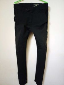 Black Slim Fit pant for men