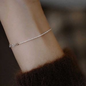 Elegant Silver Tennis Bracelet | 100% Handmade