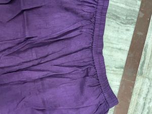 Elegant Purple Embroidered Kurta Set