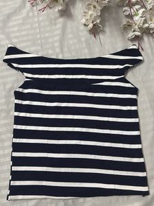 Striped Off-Shoulder Top