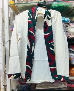 Elegant Women's White Blouse with Scarf Detail