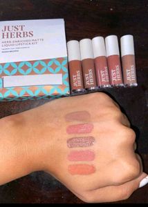 just herbs liquid lipstick