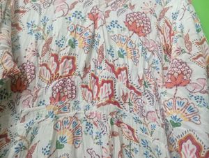 zudio Bohemian Floral Print Maxi Dress