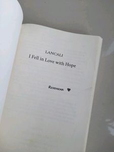 I Fell In Love With Hope