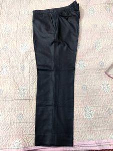 Men's Black Formal Trousers