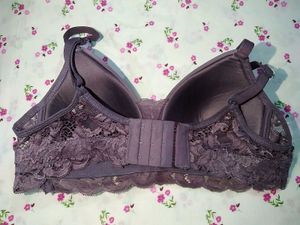Lace Trimmed Padded Bra