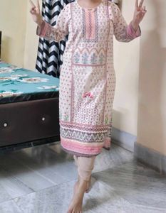 Elegant Printed Kurta Set