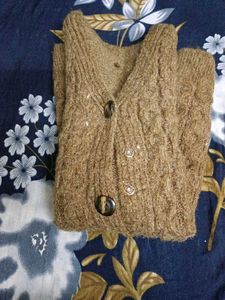 Cozy Knit Sleeveless Cardigan