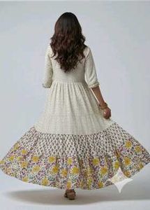 Pure Cotton Kachi Dress