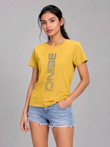 Mustard Yellow Being Human T-Shirt