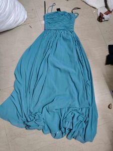 Vera Wang Teal Dress