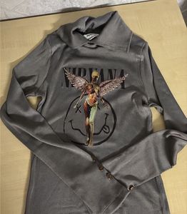 Nirvana Graphic Long Sleeve Top