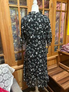 Floral Print Midi Dress