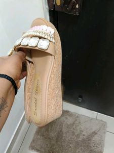 Embellished Flat Sandals