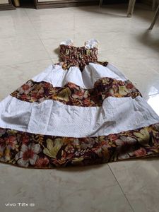 Floral Print Blouse with Puff Sleeves