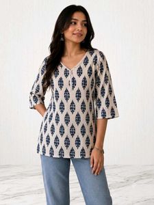 Stylish Printed Kurta