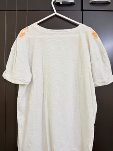 M&amp;S Embroidered Casual T-Shirt