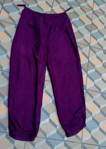 Purple Embroidered Nyra cut suit