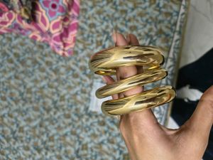 Y2K Gold Bangle Stack