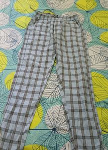 Blue Plaid Lounge Pants