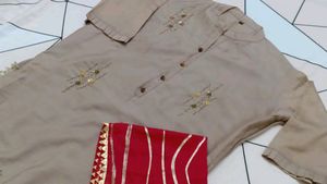 Kurti With Dupatta