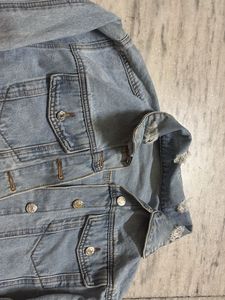 Cropped Denim Jacket