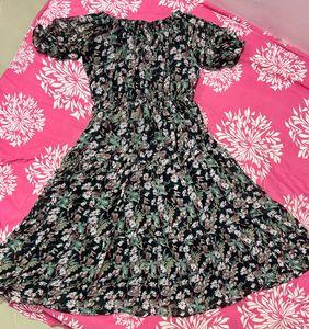 Floral Print Midi Dress
