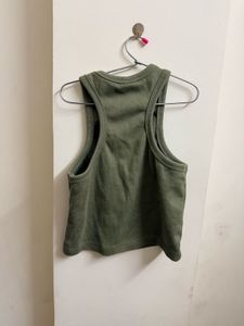 Olive Green Tank Top