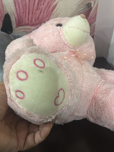 Cute Pink Teddy Bear Plush Toy