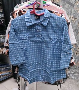 Blue Checked Shirt