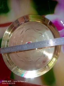 Brass Thali Set for pooja