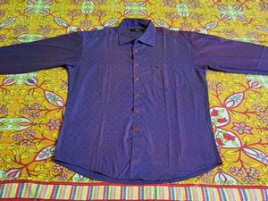 Purple Patterned Shirt