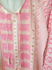 Shimmery Pink Kurti