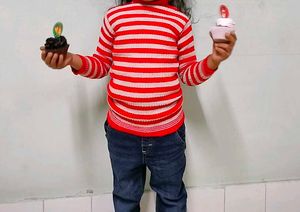 Turtle Neck Sweater For 2 To 5 Year Kid