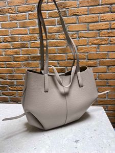 Polene Cyme Taupe Tote Bag