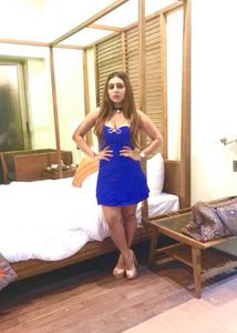 Royal Blue Strapless Fit &amp; Flare Dress