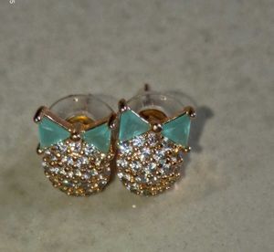 Sparkling Bow Earrings