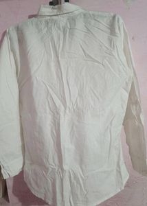 Pure White Formal Shirt