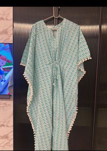 Bohemian Print Kaftan Tunic