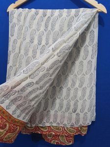 Exclusive Bagh Hand Block Printed Saree