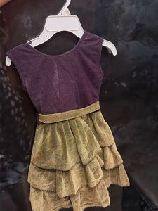 Black & Gold Party Dress