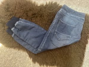 Stylish Blue Denim Joggers