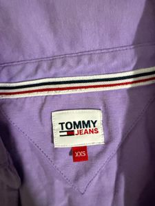 Tommy Hilfiger Purple Button-Down