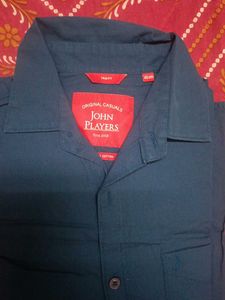 Stylish Teal Blue John Players Shirt