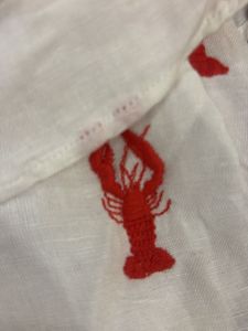 Cute Lobster Print Top