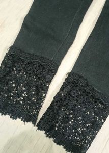 A Line Kurti With Jeans