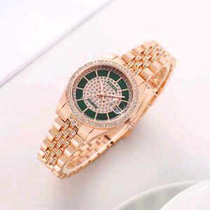Rose Gold Diamond Watch